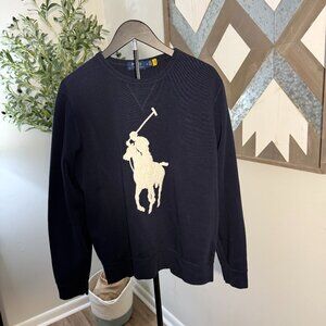 Ralph Lauren Big Pony Embossed Sweatshirt